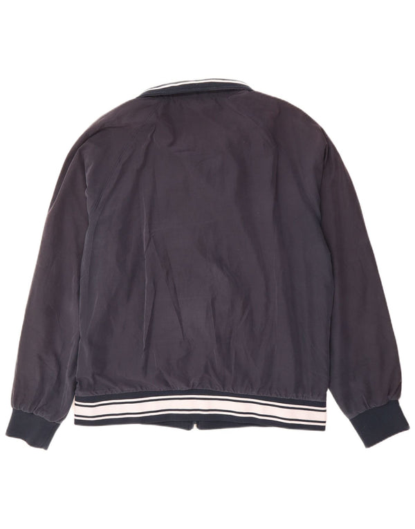 Champion Mens Tracksuit Top Jacket XL Navy Blue Polyester