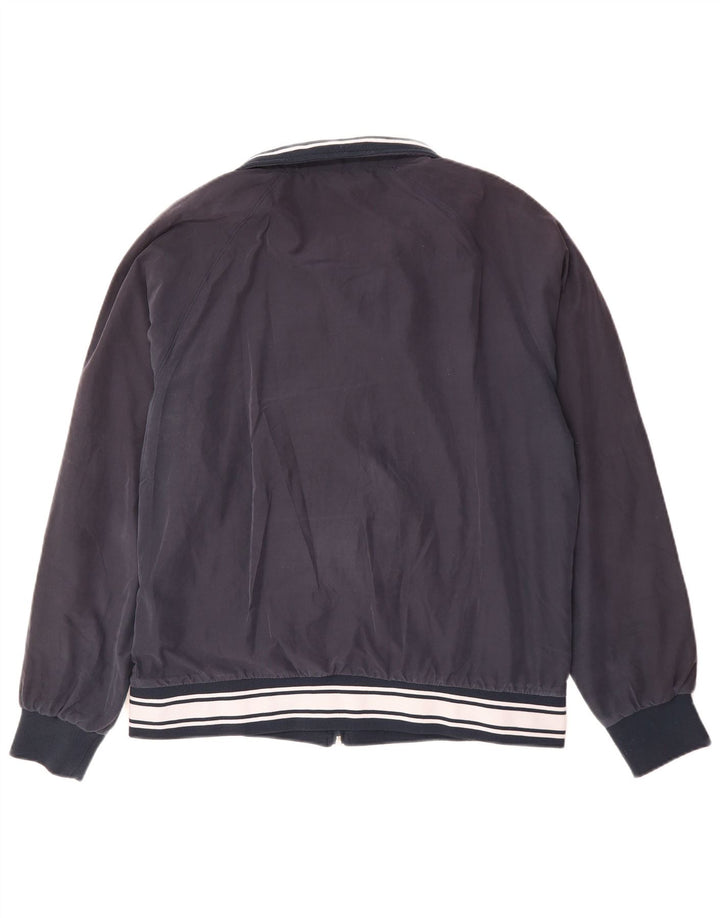 Champion Mens Tracksuit Top Jacket XL Navy Blue Polyester