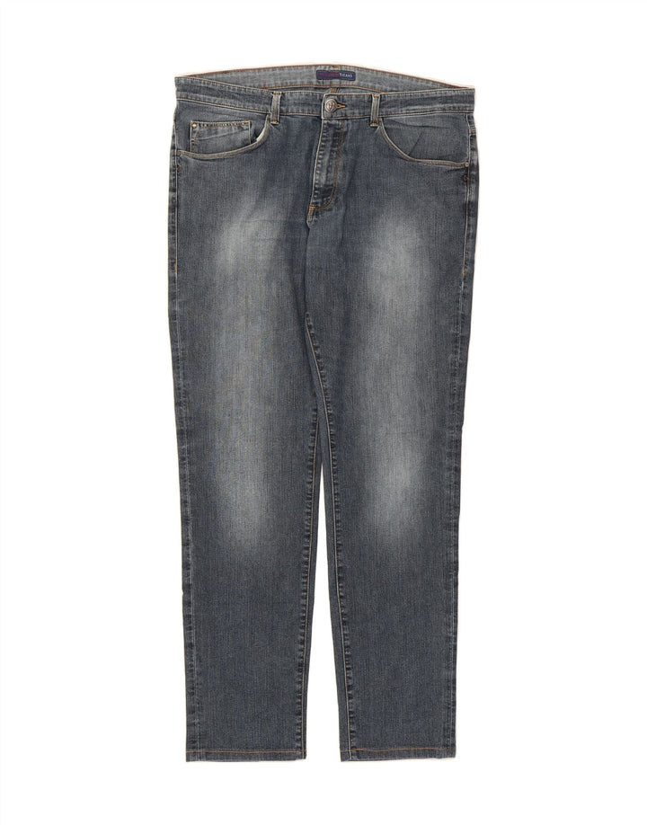 TRUSSARDI Mens Slim Jeans W36 L31 Blue Cotton Vintage Trussardi and Second-Hand Trussardi from Messina Hembry 