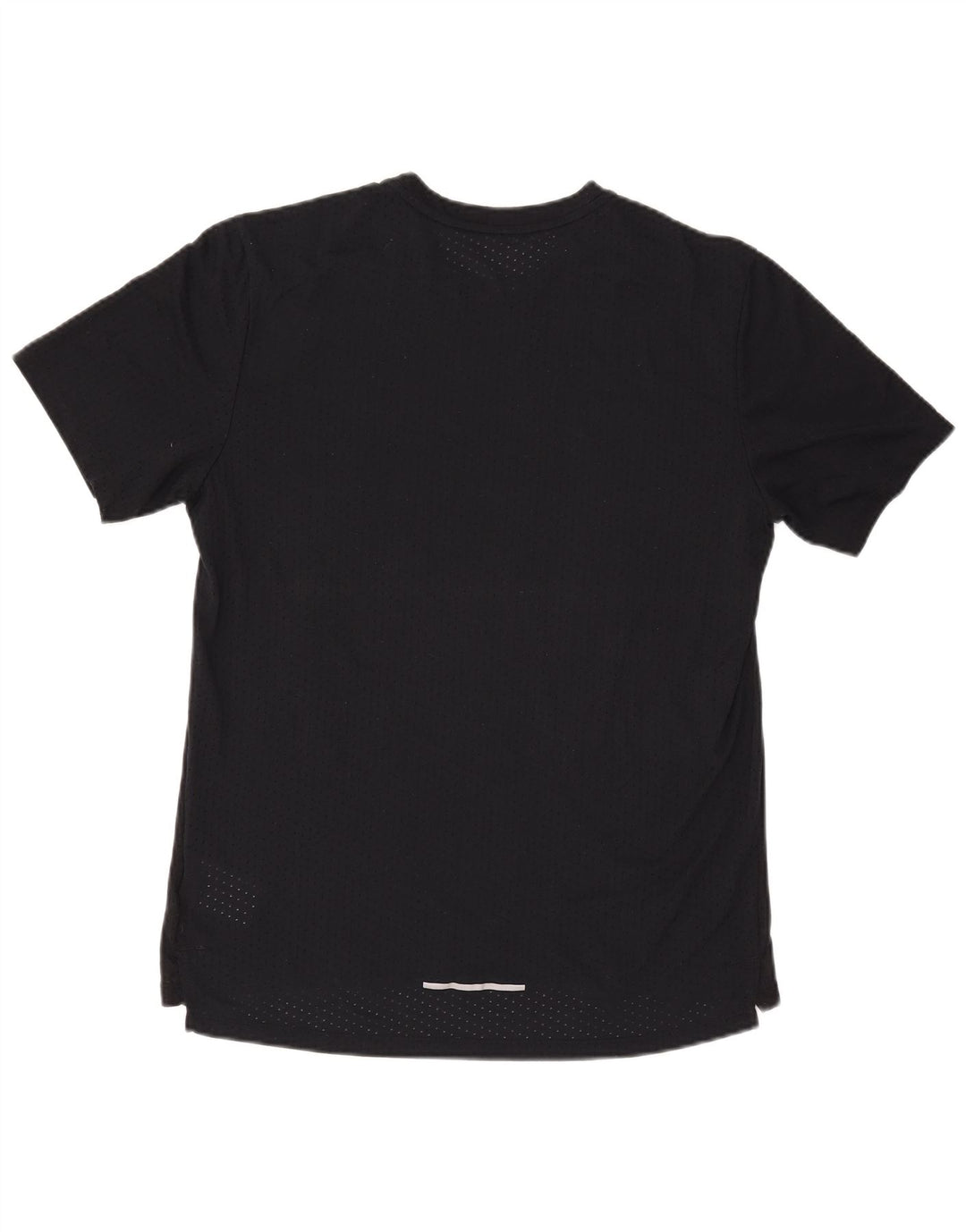 Nike Mens Dri Fit T-Shirt Top Medium Black Polyester