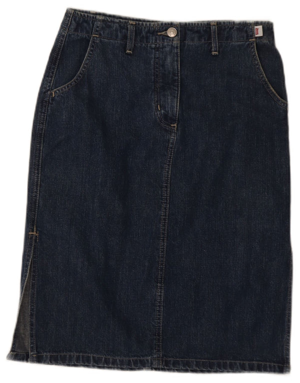 Carrera Womens Denim Skirt W28 Medium Navy Blue Cotton
