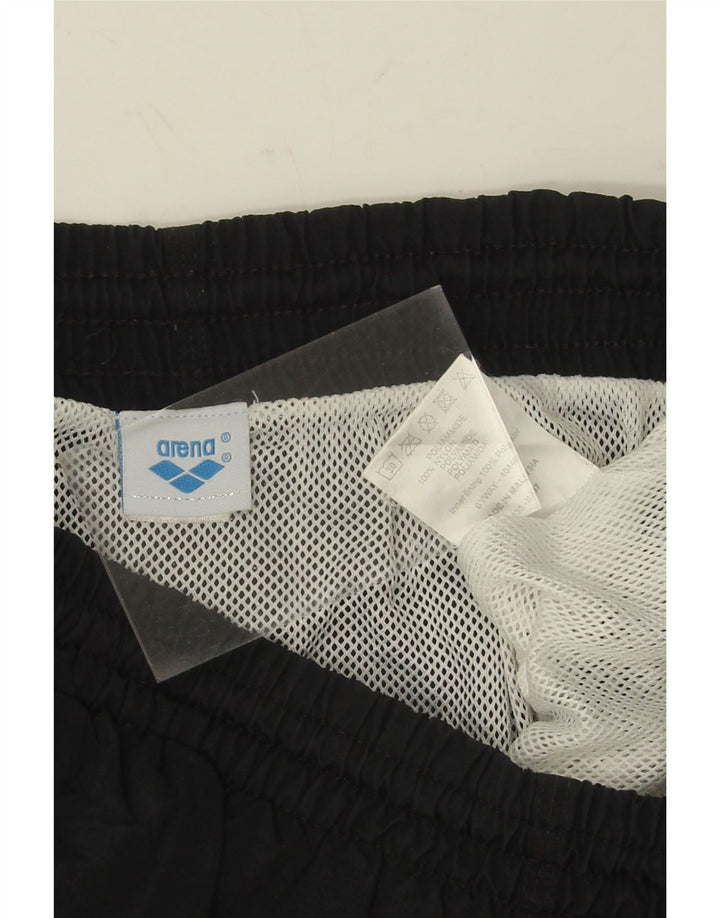 ARENA Mens Sport Shorts Small  Black Polyamide