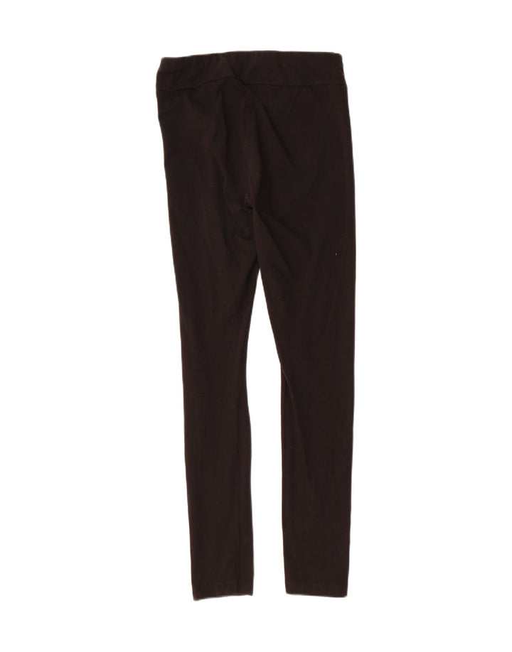 PUMA Womens Leggings UK 10 Small  Black Cotton