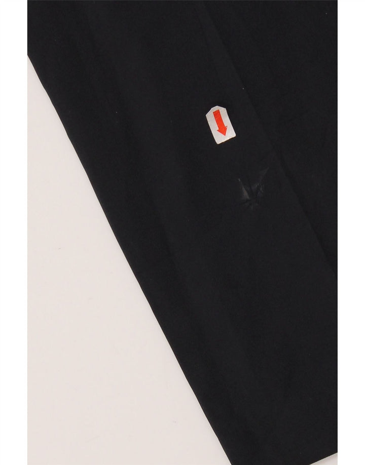 IZOD Mens Straight Chino Trousers W38 L32  Navy Blue Polyester