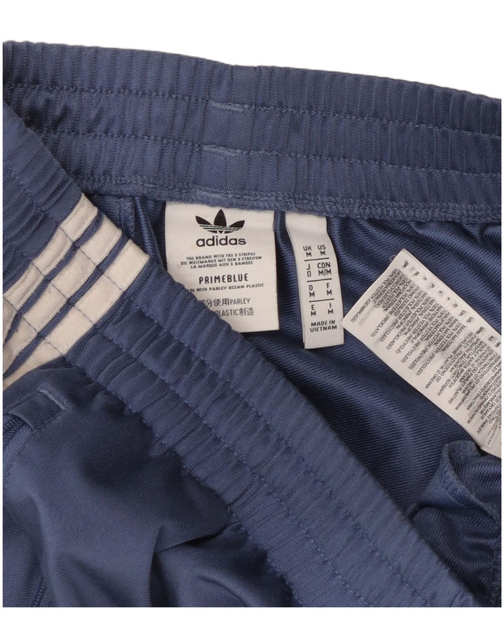 Adidas Mens Tracksuit Trousers Medium  Navy Blue Polyester