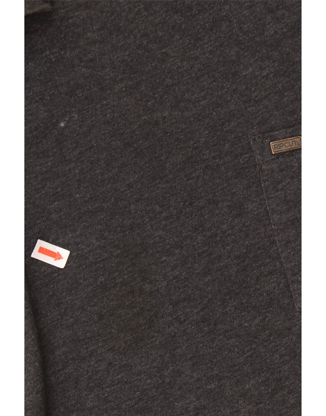 RIP CURL Mens Standard Fit T-Shirt Top Large Grey Cotton