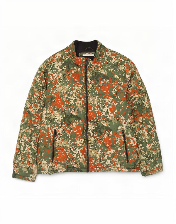 Levi's Mens Padded Jacket UK 44 2XL Multicoloured Camouflage Polyester