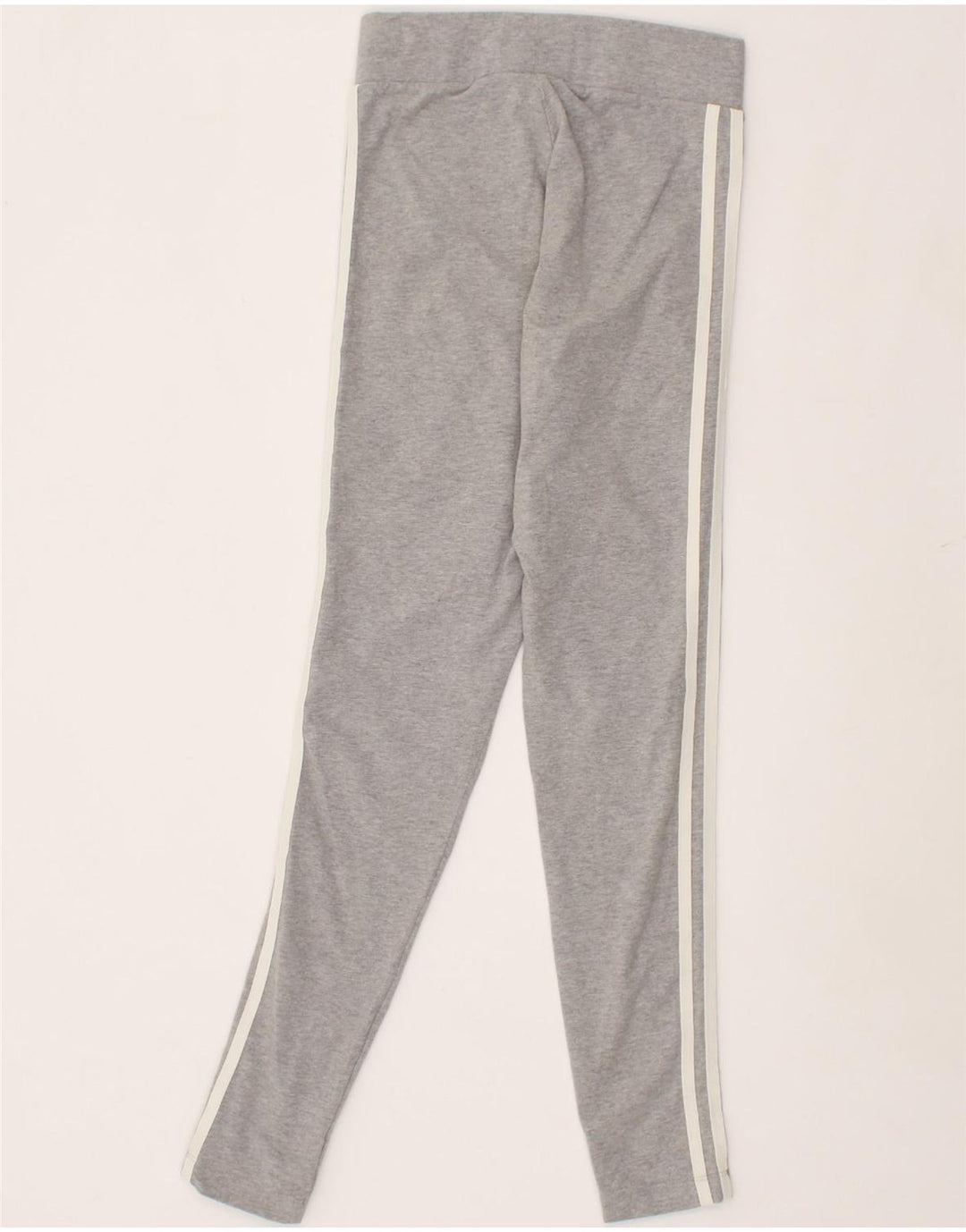 ADIDAS Womens Leggings UK 8 Small Grey Cotton Vintage Adidas and Second-Hand Adidas from Messina Hembry 