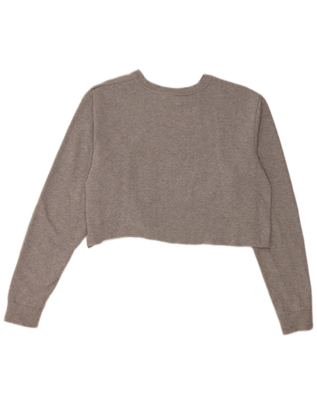 Kappa Womens Crop Top Long Sleeve UK 18 XL Grey