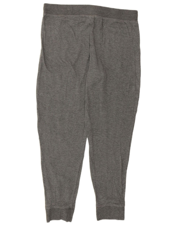 EDDIE BAUER Womens Tracksuit Trousers Joggers UK 16 Large  Grey Modal