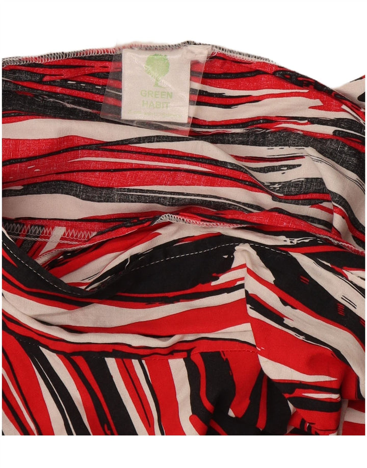 Vintage Womens A-Line Skirt W32 Large Multicoloured Striped