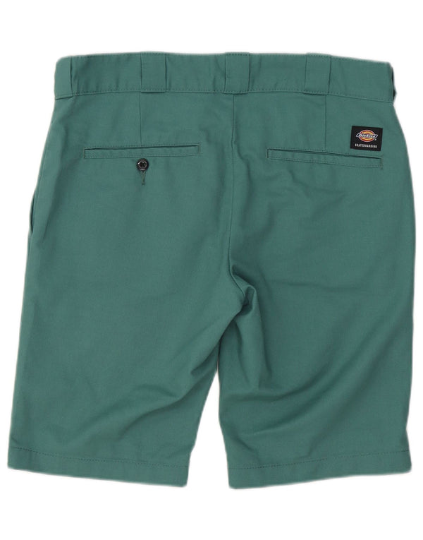 Dickies Mens Flex Chino Shorts W32 Medium Green Cotton