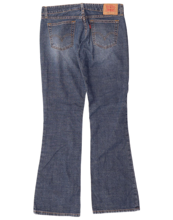 LEVI'S Womens 518 Super Low Bootcut Jeans US 9 Medium W31 L32 Blue Cotton