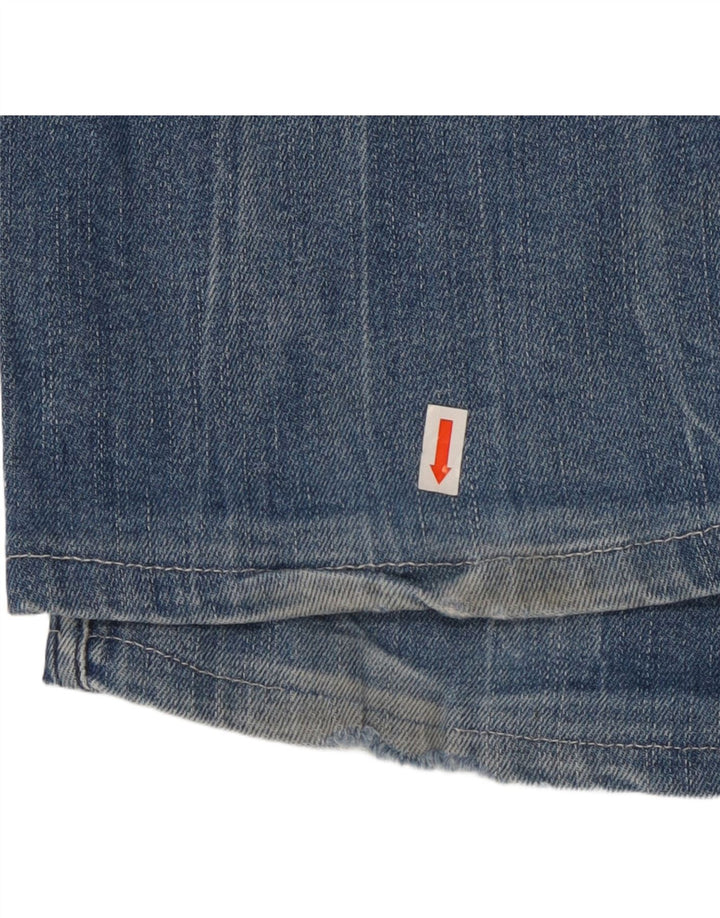 REPLAY Mens Straight Jeans W38 L29 Blue Cotton