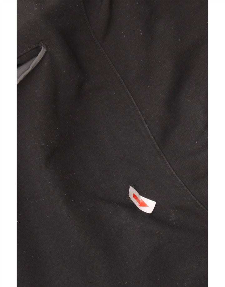 ADIDAS Mens Straight Chino Trousers W30 L32 Black Polyester