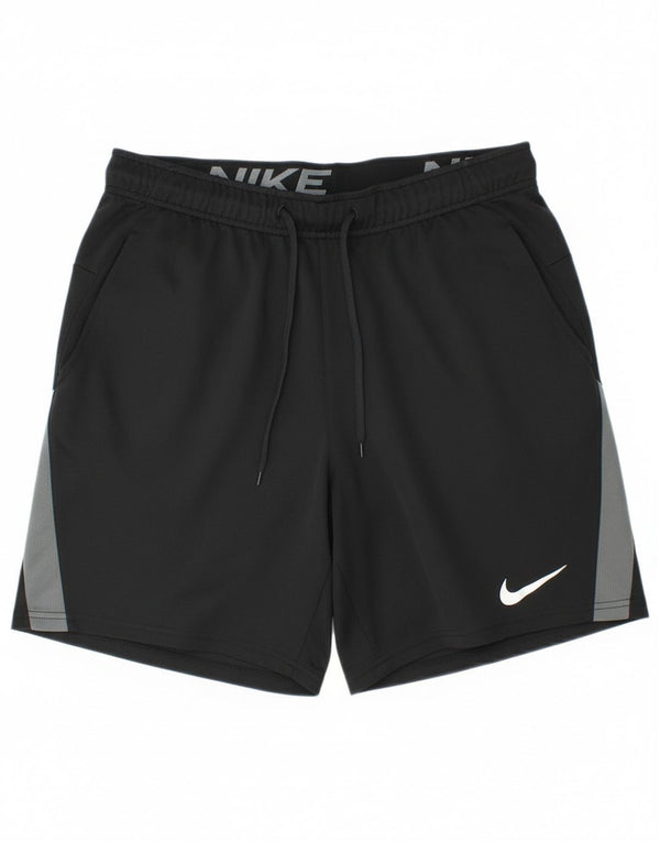 Nike Mens Dri Fit Sport Shorts Medium Black Colourblock Polyester