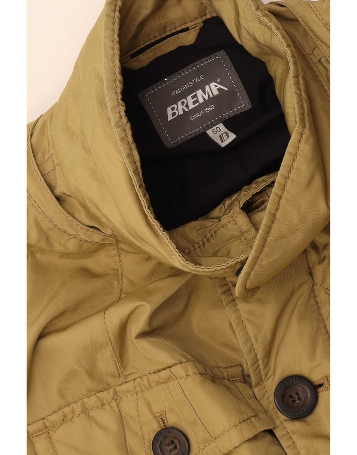 Brema Mens Utility Jacket IT 50 Large Beige