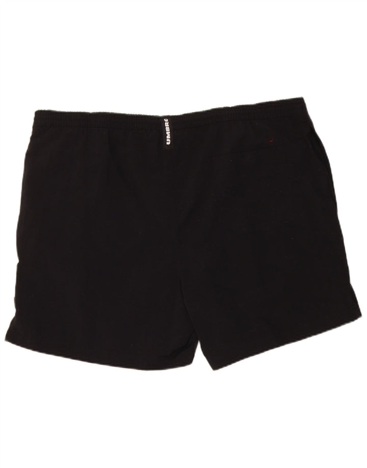 Umbro Mens Swimming Shorts Large Black Polyester