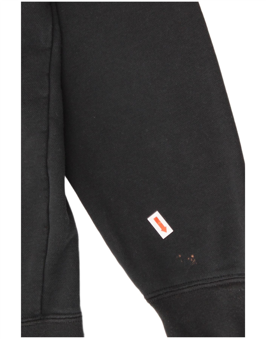 NIKE Mens Graphic Sweatshirt Jumper XS Black Cotton