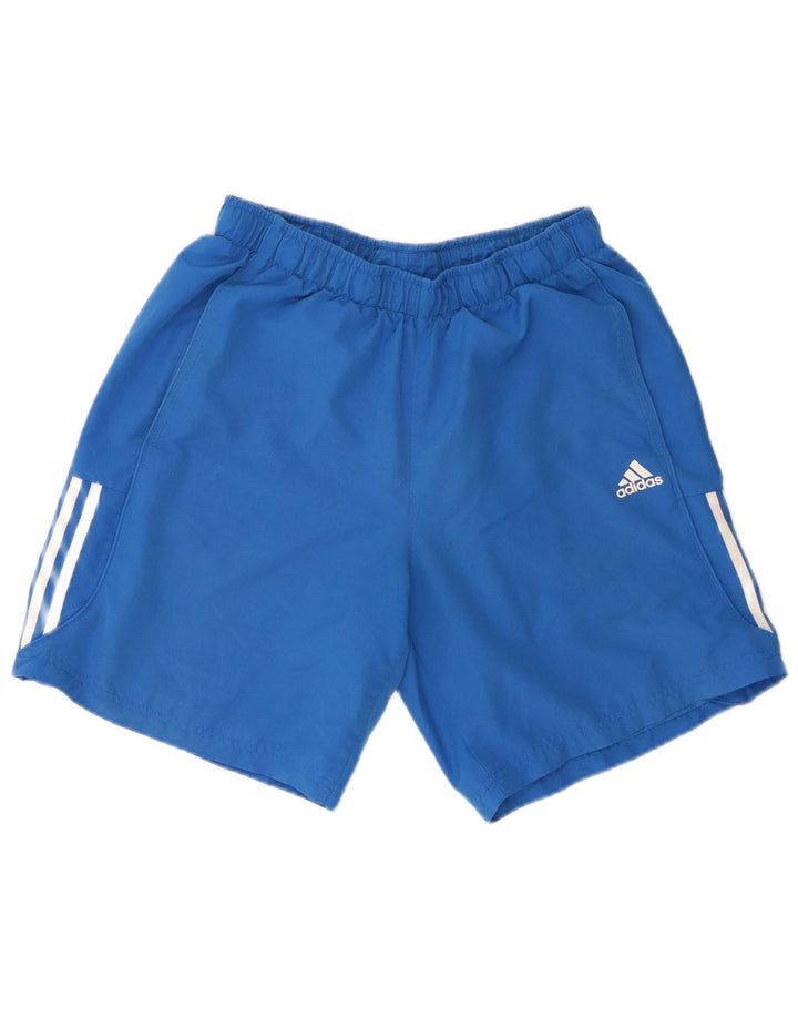 Adidas Mens Climalite Sport Shorts Large  Blue