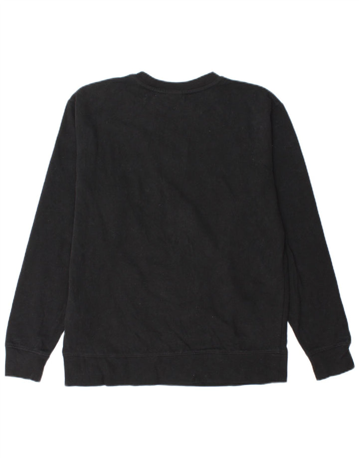 Vans Mens Graphic Sweatshirt Jumper Small Black Cotton