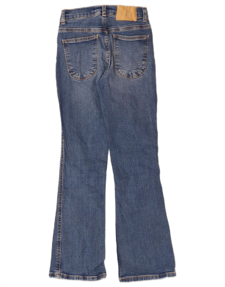 Zara Girls Bootcut Jeans 8-9 Years W22 L4 Blue