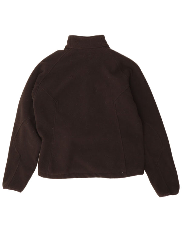 Helly Hansen Womens Fleece Jacket UK 16 Large Black Polyester