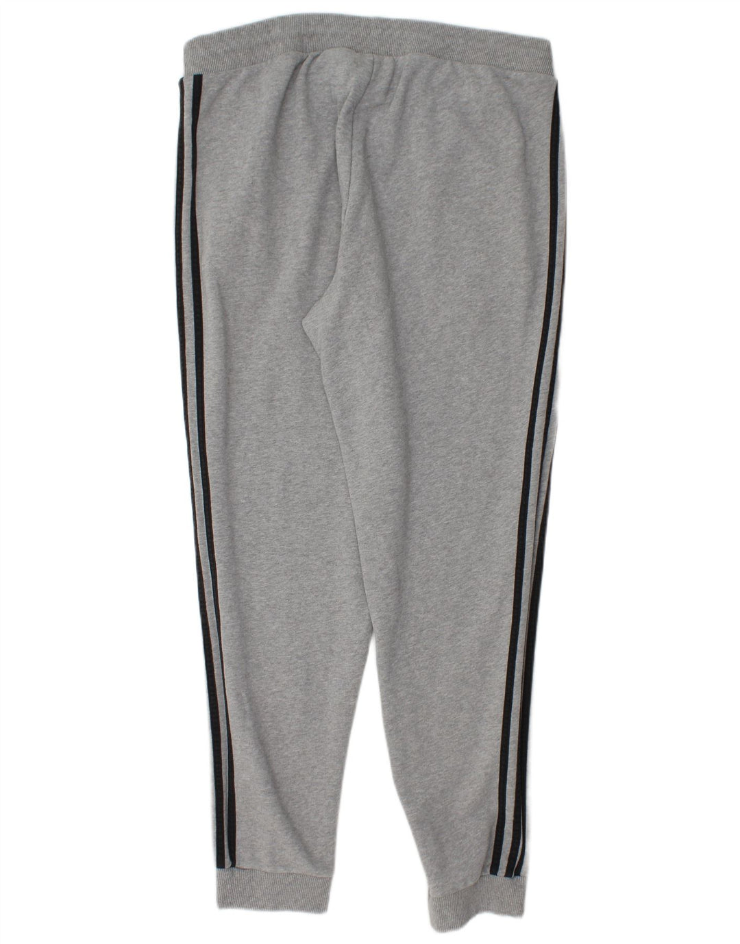 ADIDAS Mens Tracksuit Trousers Joggers XL Grey Cotton
