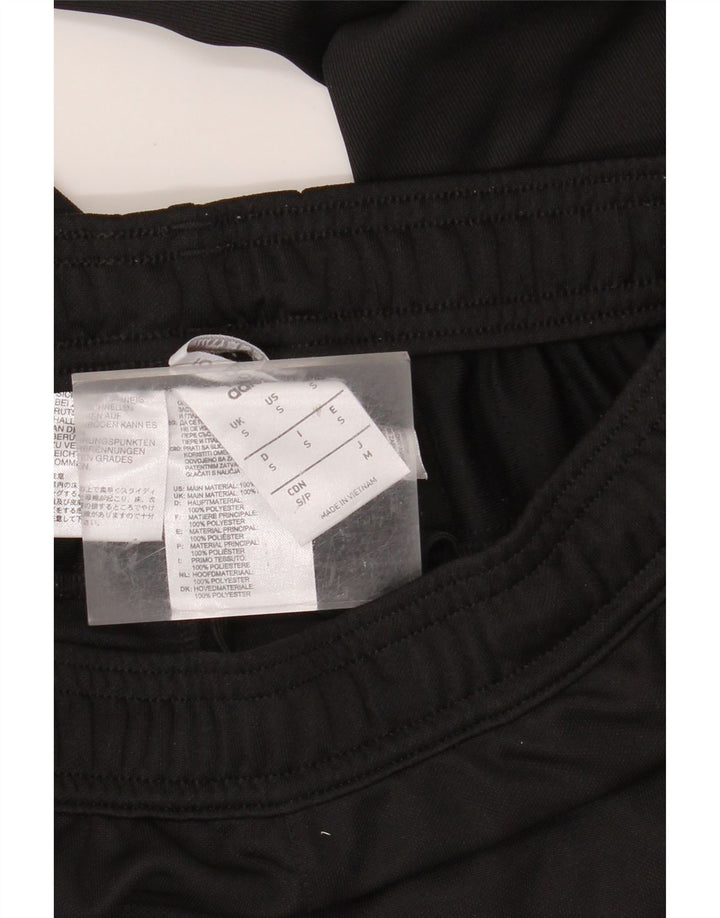 ADIDAS Mens Climacool Tracksuit Trousers Small Black Polyester