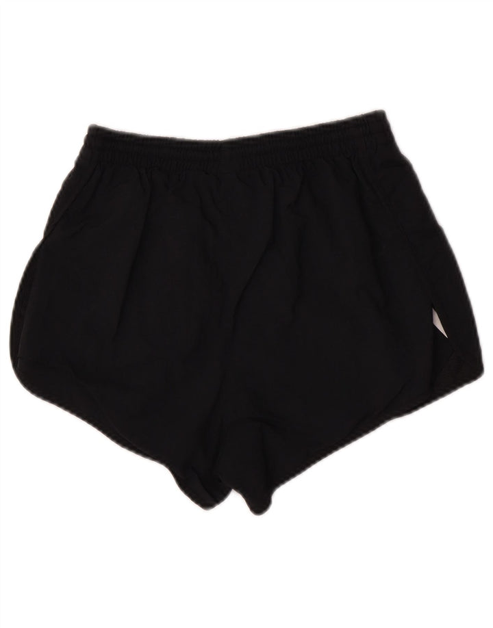 Adidas Womens Sport Shorts UK 8 Small Black Polyester