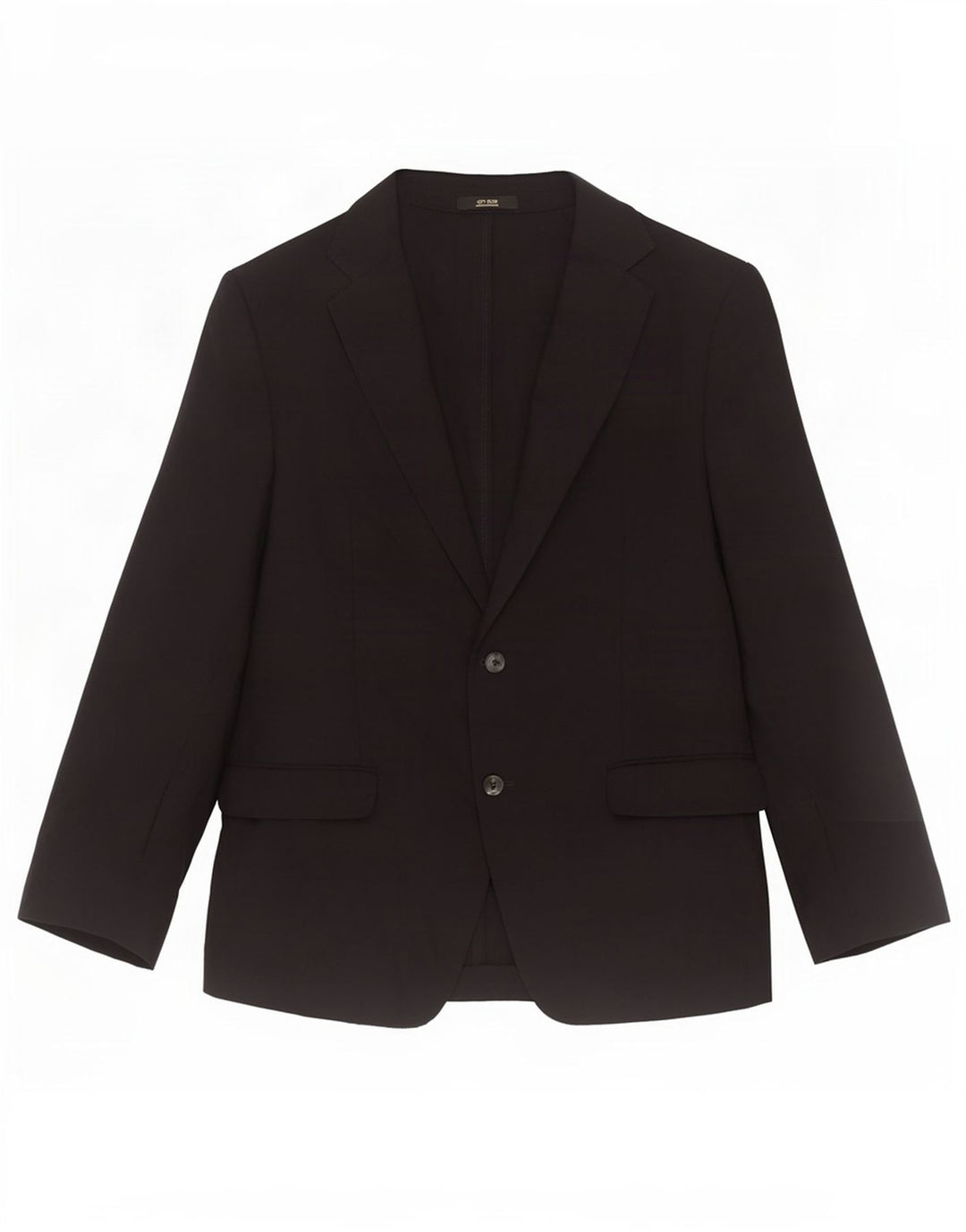 Massimo Dutti Mens 2 Button Blazer Jacket EU 56 XL Black Wool