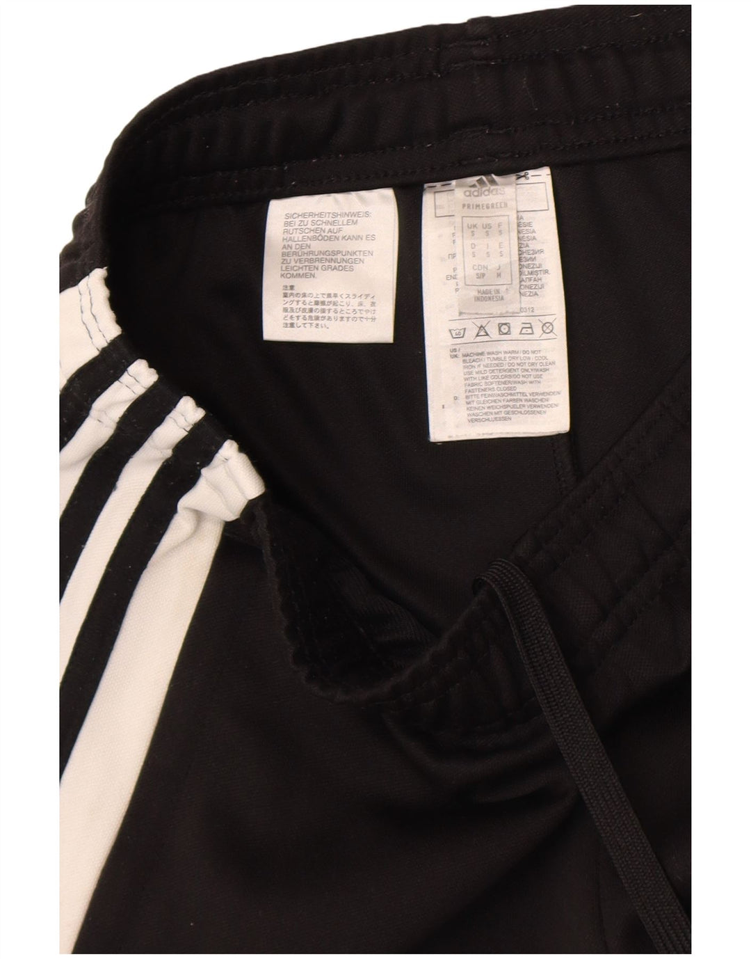Adidas Mens Aeroready Tracksuit Trousers Small Black Polyester