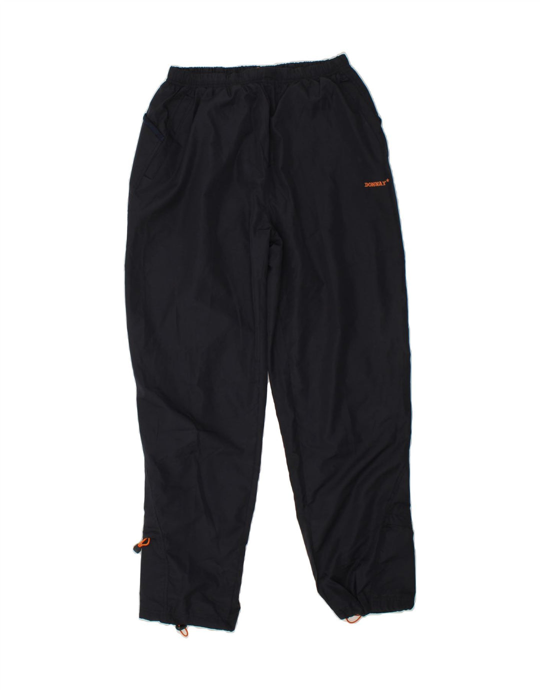 DONNY & MAX Mens Tracksuit Trousers Large Navy Blue Polyester Vintage Donny & Max and Second-Hand Donny & Max from Messina Hembry 