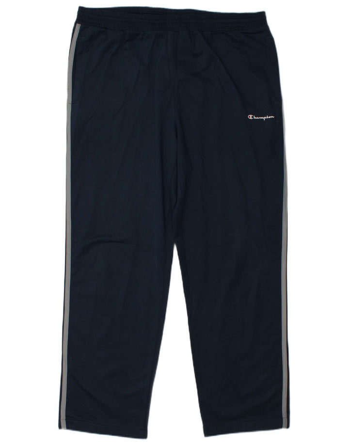 CHAMPION Mens Tracksuit Trousers Large  Navy Blue