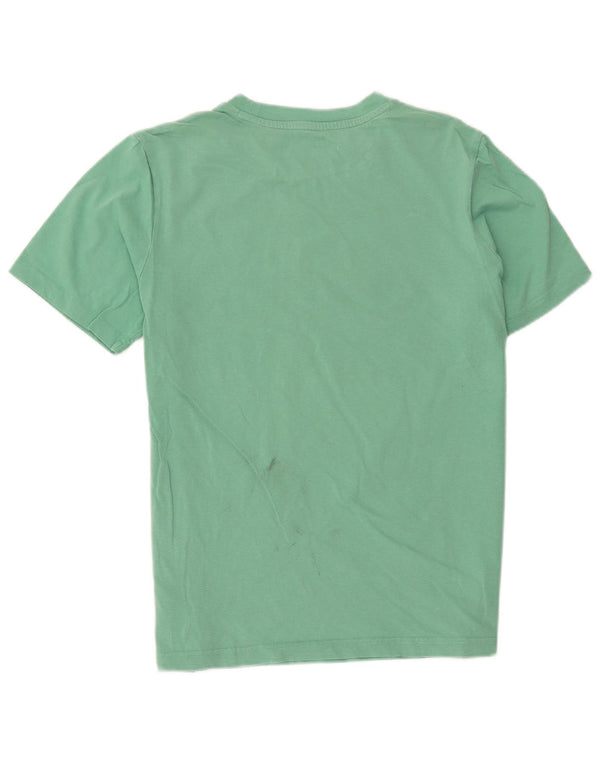 Puma Mens Graphic T-Shirt Top Medium Turquoise Cotton