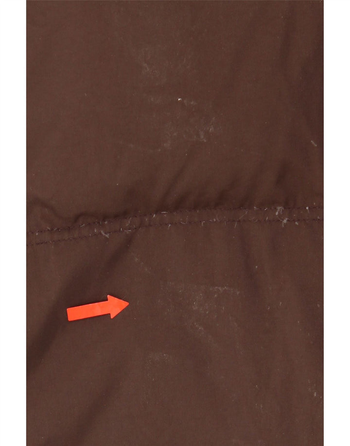 COLUMBIA Womens Padded Coat UK 16 Large Brown Nylon Vintage Columbia and Second-Hand Columbia from Messina Hembry 