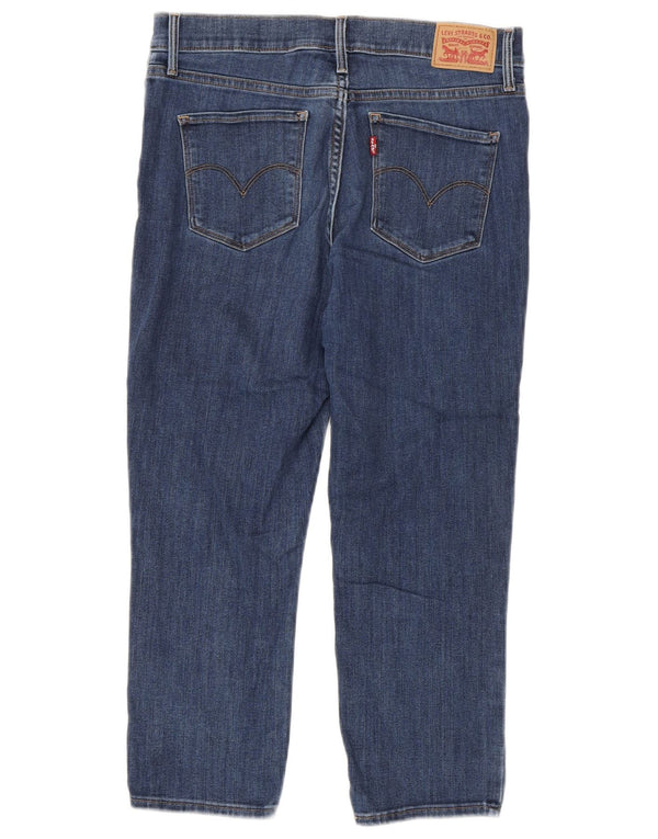 Levi's Womens Capri Jeans W30 L23 Blue Cotton