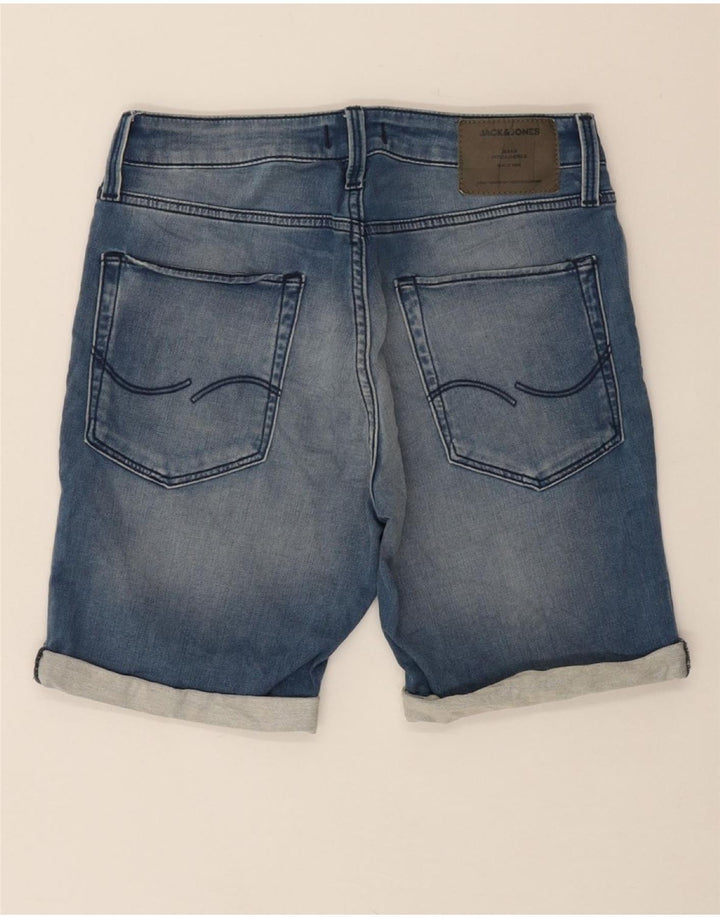 JACK & JONES Mens Denim Shorts Small W28 Blue Cotton Vintage Jack & Jones and Second-Hand Jack & Jones from Messina Hembry 