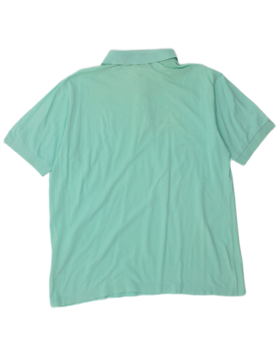 SERGIO TACCHINI Mens Polo Shirt Medium Turquoise Cotton