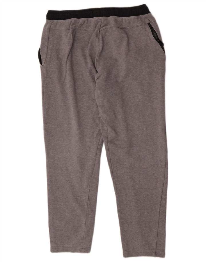 Nike Mens Tracksuit Trousers Large Grey Colourblock Cotton