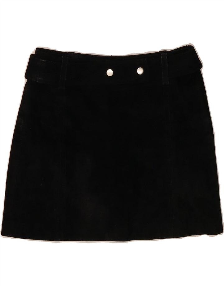 ZARA Womens Mini Skirt Small W26 Black Vintage Zara and Second-Hand Zara from Messina Hembry 