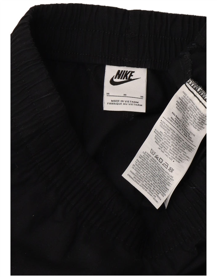 NIKE Mens Cargo Tracksuit Trousers Medium  Black Polyester Vintage Nike and Second-Hand Nike from Messina Hembry 