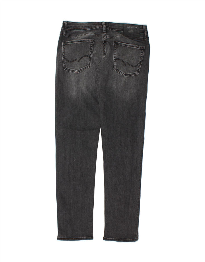 JACK & JONES Mens GLENN Slim Jeans W32 L31 Grey Vintage Jack & Jones and Second-Hand Jack & Jones from Messina Hembry 