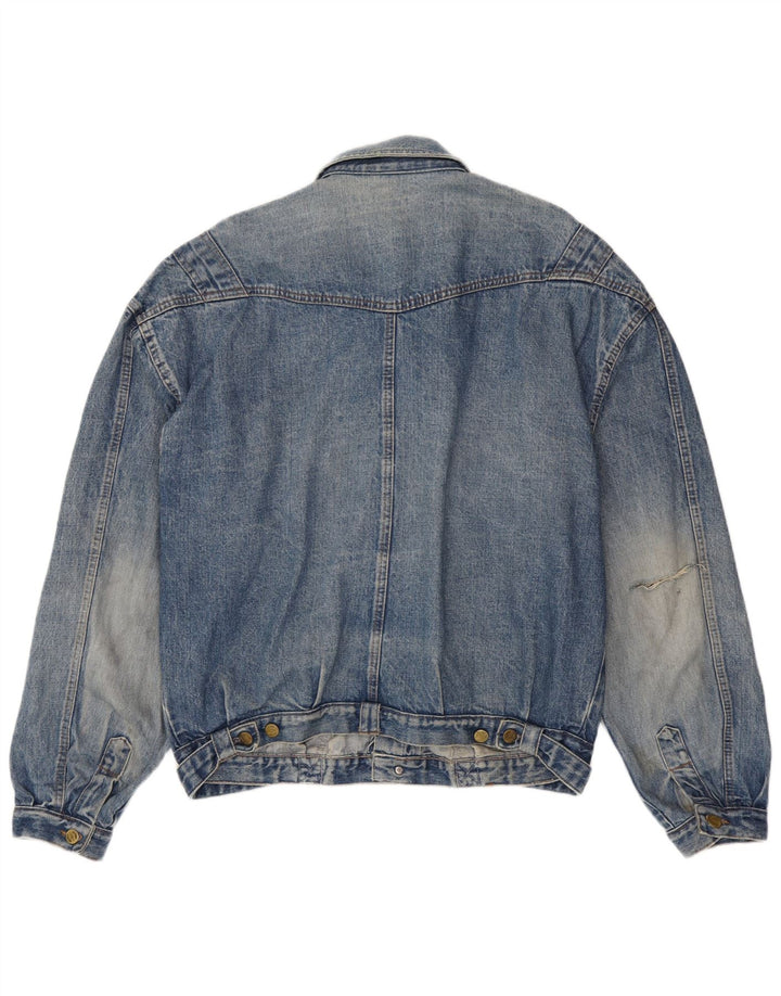 Vintage Mens Denim Jacket UK 42 XL Blue