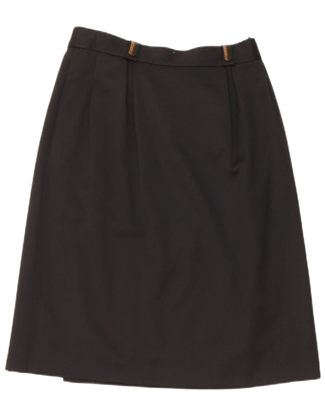Les Copains Womens A-Line Skirt W26 Small Black