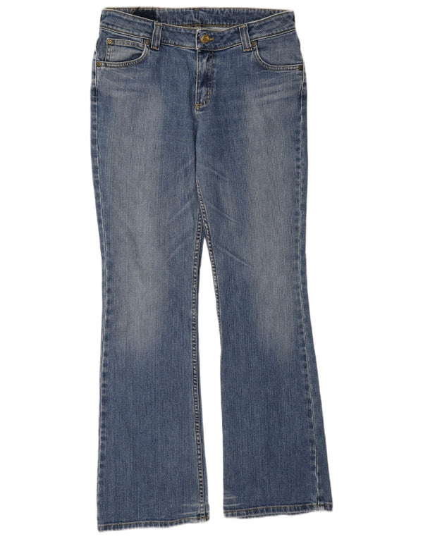 Lee Womens Desoto Bootcut Jeans W33 L33 Blue Cotton