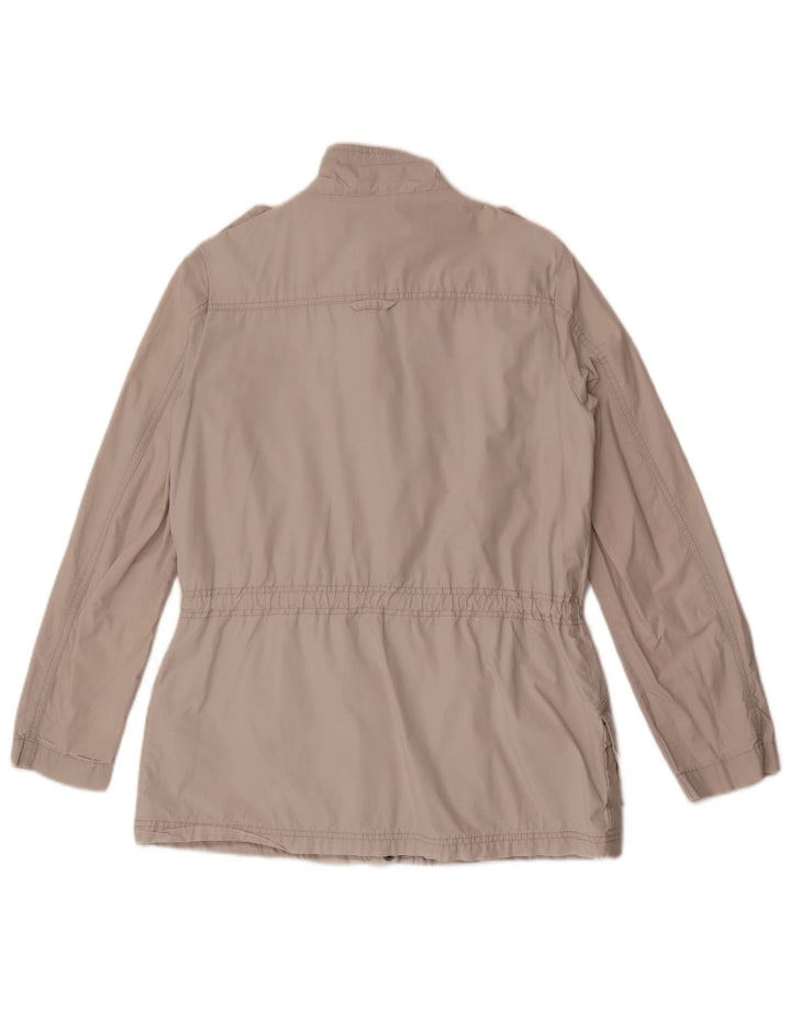 Zara Womens Military Jacket UK 10 Small Off White