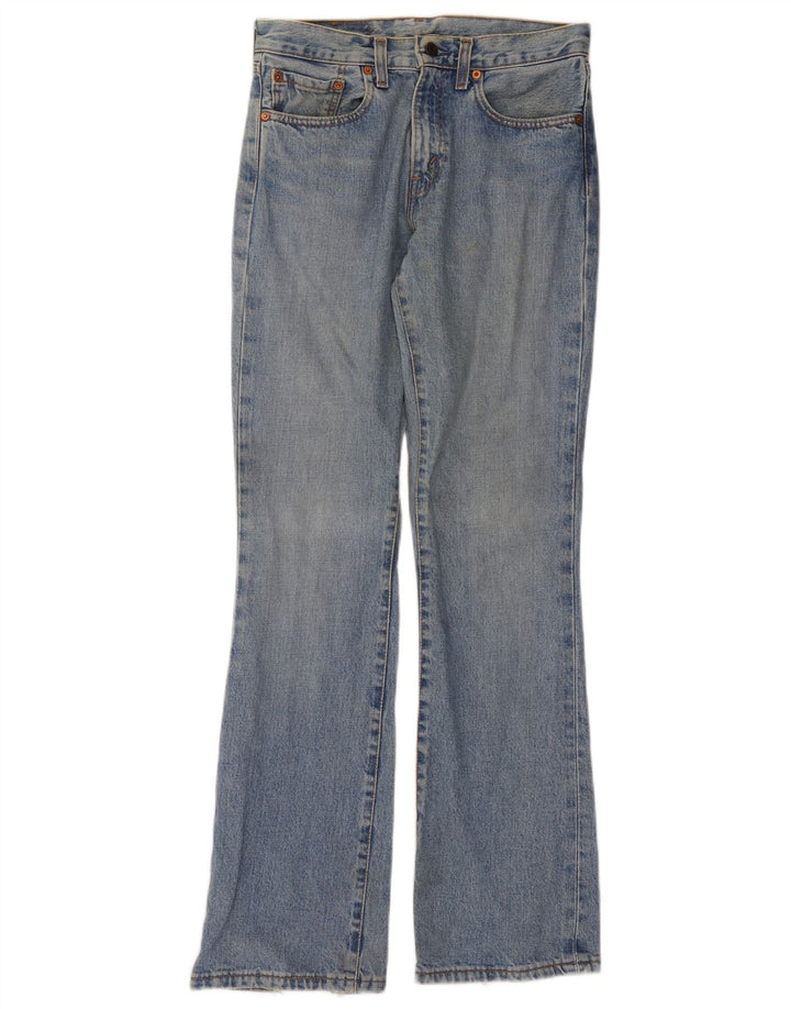 Levi's Mens Bootcut Jeans W29 L32 Blue Cotton