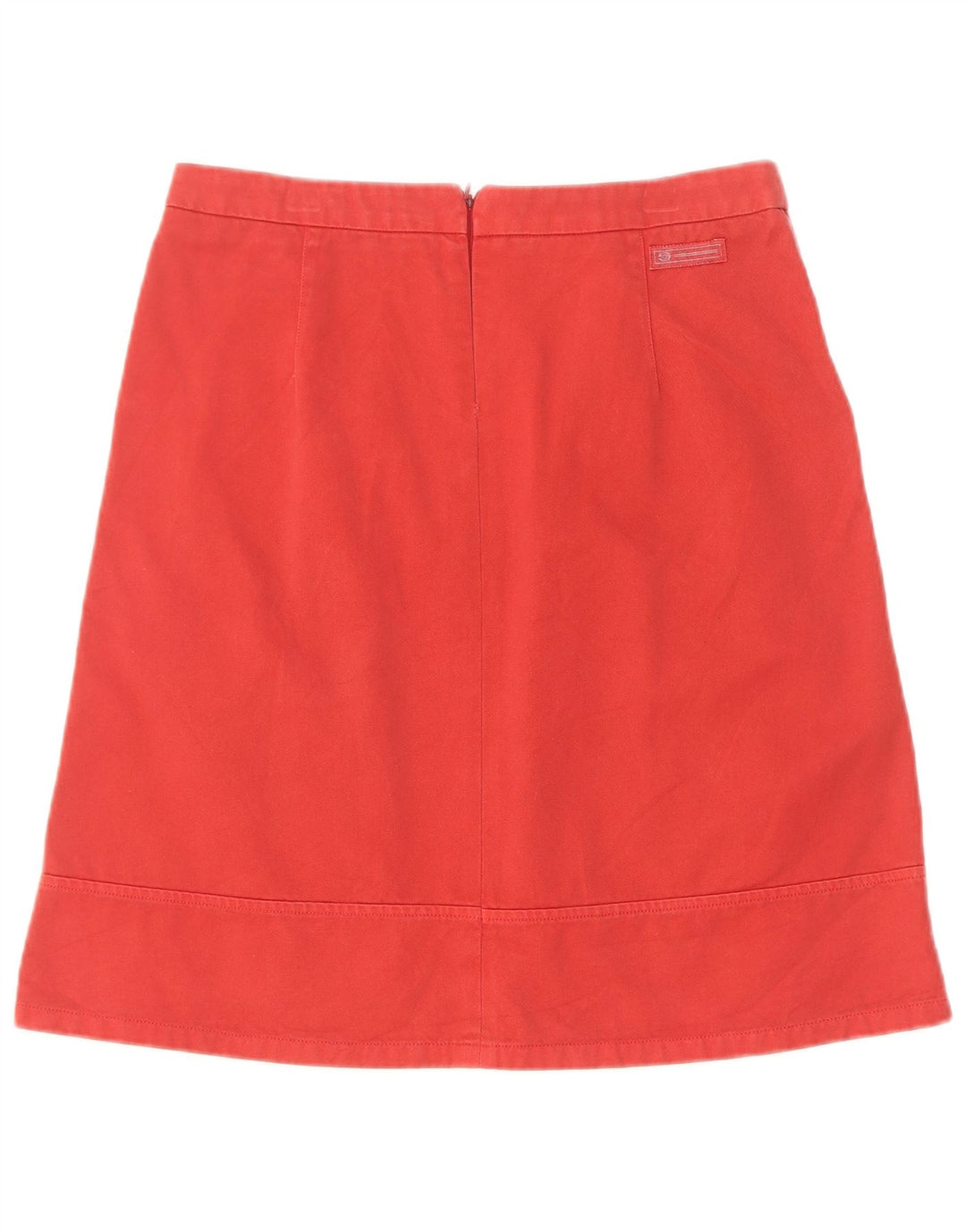 Sergio Tacchini Womens A-Line Skirt IT 42 Medium W30  Red Cotton