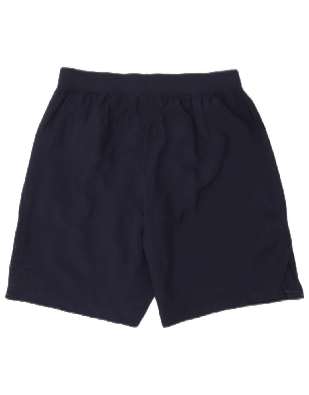 Under Armour Womens Sport Shorts UK 10 Small  Navy Blue Polyester